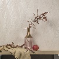 Товар: Обои LOYMINA Hygge Hg4 002 Флизелин (1*10,05) Бежевый, Листья/Геометрия - фото 2 Обои LOYMINA Hygge Hg4 002 Флизелин (1*10,05) Бежевый, Листья/Геометрия — фото 2, Обои для стен
