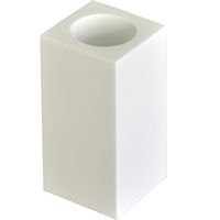 Стакан для зубных щеток Ridder Rom 22290101 Белый — фото 1, Стаканы для зубных щеток