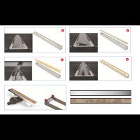 Товар: Душевой лоток Berges B1 Keramik 700 092018 с решеткой Золото глянец - фото 9 Душевой лоток Berges B1 Keramik 700 092018 с решеткой Золото глянец — фото 9, Душевые лотки