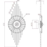 Товар: Настенный светильник Artelamp Almaaz A2564AP-1PB Прозрачный Полированная медь - фото 3 Настенный светильник Artelamp Almaaz A2564AP-1PB Прозрачный Полированная медь — фото 3, Светильники