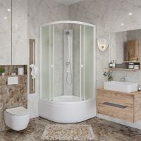 Товар: Душевая кабина Niagara Promo 80x80 P80/40/MT/BK без гидромассажа - фото 1 Душевая кабина Niagara Promo 80x80 P80/40/MT/BK без гидромассажа — фото 1, Душевые кабины