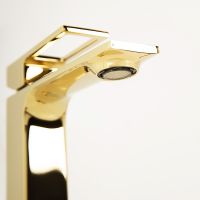 Товар: Смеситель для раковины BelBagno Luce LUC-LVM-ORO Золото - фото 5 Смеситель для раковины BelBagno Luce LUC-LVM-ORO Золото — фото 5, Смесители