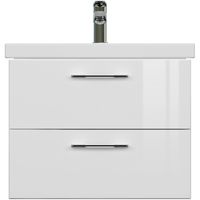 Товар: Тумба под раковину Cersanit Lara 60 64133 подвесная Белая - фото 2 Тумба под раковину Cersanit Lara 60 64133 подвесная Белая — фото 2, Тумбы под раковину