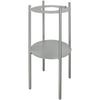 Консоль под раковину Deante Silia 36 CKS_F36A Брашированная сталь — фото 3, Мебель для ванной