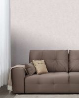 Обои Solo Fiji E200908 Винил на флизелине (1,06*10) Бежевый/Серебряный, Штукатурка — фото 4, Обои для стен