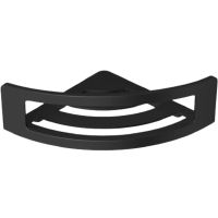 Полка корзина Langberger Black Edition 78160-BPC угловая Черная матовая — фото 1, Полки для ванной и душа