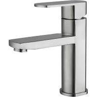 Смеситель для раковины Frap H805 F10805 Нержавеющая сталь — фото 1, Смесители для раковины