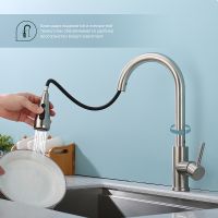 Товар: Смеситель для кухни Splenka S203.49.05 Сатин - фото 3 Смеситель для кухни Splenka S203.49.05 Сатин — фото 3, Смесители