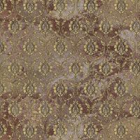 Обои Decori-Decori Carrara 2 83617 Винил на флизелине (1,06*10,05) Коричневый/Золотой, Дамаск — фото 1, Обои для стен