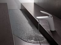 Товар: Смеситель для раковины Kludi Balance 520239175 Белый Хром - фото 2 Смеситель для раковины Kludi Balance 520239175 Белый Хром — фото 2, Смесители