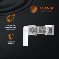 Смеситель для душа Orange Plito M16-200cr Хром — фото 6, Смесители