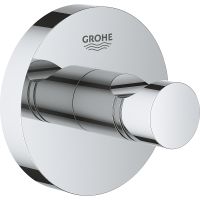 Крючок Grohe Essentials 40364001 Хром — фото 1, Крючки для полотенец