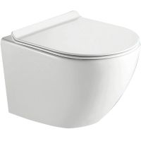 Унитаз Timo Kulo TK-403 подвесной с сиденьем Микролифт — фото 1, Подвесные унитазы