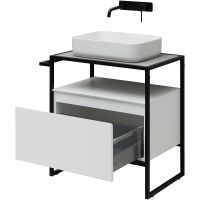 Товар: Тумба под раковину Allen Brau Priority 70 1.31001.WM Белая матовая - фото 5 Тумба под раковину Allen Brau Priority 70 1.31001.WM Белая матовая — фото 5, Мебель для ванной