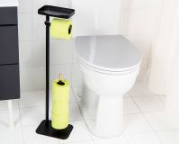 Напольная стойка Ridder Albany 11121110 Черная — фото 2, Стойки - набор держателей