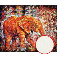 Фреска Ortograf Животные 33084 Фактура флок FLK Флизелин (3,3*2,7) Разноцветный, Животные/Абстракция — фото 1, Фрески