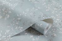 Обои Артекс New Look 6 10949-05 Винил на флизелине (1,06*10,05) Синий, Листья — фото 3, Обои для стен