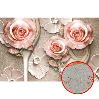 Товар: Фреска Ortograf 3D 33091 Фактура бархат золото FX-G Флизелин (4,2*2,7) Бежевый/Розовый, Цветы/Абстракция арт-33091 (бархат золото FX-G) - фото 1 Фреска Ortograf 3D 33091 Фактура бархат золото FX-G Флизелин (4,2*2,7) Бежевый/Розовый, Цветы/Абстракция арт-33091 (бархат золото FX-G) — фото 1, Фрески