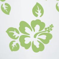 Штора для ванны Ridder Flowerpower 180х200 32355 Зеленая — фото 3, Аксессуары для туалета