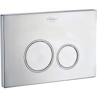 Клавиша смыва Boheme 659 Хром — фото 1, Комплектующие для душевого оборудования