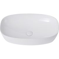 Раковина-чаша Abber Rechteck 60 AC2206 Белая — фото 3, Раковины накладные