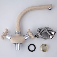 Смеситель для кухни Frap H5408 F5408-21 Бежевый — фото 3, Смесители для кухни