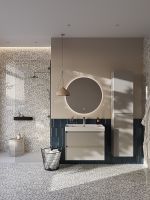 Тумба под раковину Roca Ona 80 A857630510 подвесная Бежево-серый матовый — фото 8, Мебель для ванной