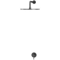 Душевая система Whitecross Y gunmetal YSET01GM Оружейная сталь — фото 2, Душевое оборудование. Душевая программа