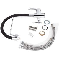 Смеситель для кухни Viko Хром Черный арт-V-5610 — фото 5, Смесители для кухни