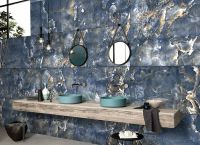 Керамогранит Primavera Speranza Gold Light Blue High Glossy GR206 60x120 см — фото 2, Керамогранит