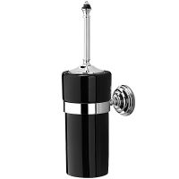 Ершик для унитаза Devon&Devon Black Diamond BLKD520CRNE Хром Черный — фото 1, Ершики для унитаза