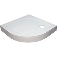 Душевой поддон из искусственного камня Ravak Elipso Pro 100х100 XA23AA01010WM Белый матовый — фото 2, Душевые поддоны из искусственного камня