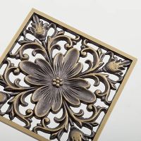 Товар: Душевой трап Gappo G81003-4 с решеткой Бронза - фото 10 Душевой трап Gappo G81003-4 с решеткой Бронза — фото 10, Трапы для душа