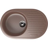 Кухонная мойка Ulgran Classic U-107-307 Терракот — фото 1, Кухонные мойки