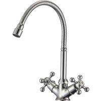 Смеситель для кухни Olive's Girona 01435GR Хром — фото 1, Смесители для кухни