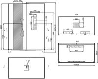 Товар: Душевая кабина Black&White Galaxy G8030 160х85 8030000 с гидромассажем - фото 7 Душевая кабина Black&White Galaxy G8030 160х85 8030000 с гидромассажем — фото 7, Душевые кабины