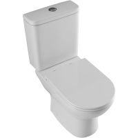 Товар: Унитаз компакт Aquanet Ray-C 326011 без бачка с сиденьем Микролифт - фото 2 Унитаз компакт Aquanet Ray-C 326011 без бачка с сиденьем Микролифт — фото 2, Напольные унитазы