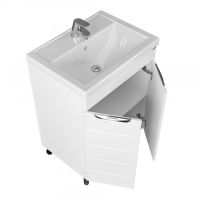 Товар: Тумба под раковину СанТа Родос 60 206012N Белая - фото 2 Тумба под раковину СанТа Родос 60 206012N Белая — фото 2, Тумбы под раковину