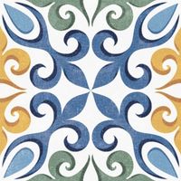 Керамогранит Ceracasa Antic Deco 3 22,3х22,3 см — фото 1, Керамогранит