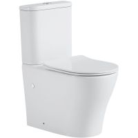 Товар: Унитаз компакт Black&White Universe 7792W с бачком и сиденьем Микролифт - фото 1 Унитаз компакт Black&White Universe 7792W с бачком и сиденьем Микролифт — фото 1, Унитазы