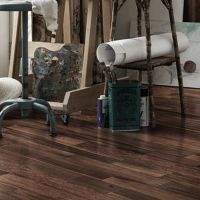 Массивная доска MGK Floor Массивная доска Акация Состаренная Браун 910х122х18 мм — фото 3, Инженерная доска