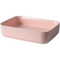 Раковина-чаша Allen Brau Fantasy 50 4.11021.SM Розовая — фото 2, Раковины накладные