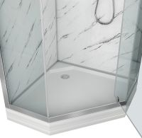 Товар: Душевая кабина Niagara Luxe 100x100 NG-7702DM без гидромассажа - фото 3 Душевая кабина Niagara Luxe 100x100 NG-7702DM без гидромассажа — фото 3, Душевые кабины
