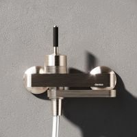 Смеситель для ванны Damixa Arc 291000200 Никель — фото 3, Смесители