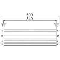 Товар: Полка для полотенец Frap F807 Хром - фото 2 Полка для полотенец Frap F807 Хром — фото 2, Полки для полотенец