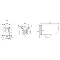 Товар: Унитаз beWash Schutz BKWHR002510 подвесной Белый с сиденьем Микролифт - фото 15 Унитаз beWash Schutz BKWHR002510 подвесной Белый с сиденьем Микролифт — фото 15, Унитазы