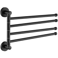 Товар: Полотенцедержатель Haiba HB8714 поворотный Черный - фото 1 Полотенцедержатель Haiba HB8714 поворотный Черный — фото 1, Полотенцедержатели