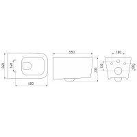 Товар: Унитаз Berges Floe Rimless 082121 подвесной с сиденьем Микролифт - фото 10 Унитаз Berges Floe Rimless 082121 подвесной с сиденьем Микролифт — фото 10, Подвесные унитазы