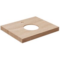 Столешница под раковину Kerama Marazzi Canaletto Риальто 60 CN60.SG560420R Бежевая матовая — фото 1, Столешницы под раковину