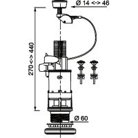 Товар: Сливная арматура Wirquin 10719151 Хром - фото 5 Сливная арматура Wirquin 10719151 Хром — фото 5, Прочие комплектующие для слива и канализации